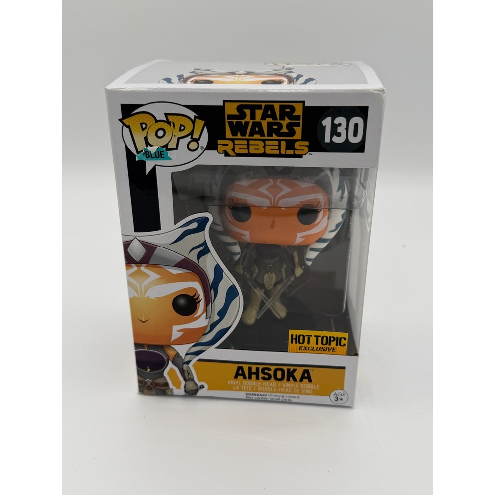 Funko Pop Star Wars Rebels Ahsoka 130 Hot Topic Exclusive Vinyl Bobble-Head